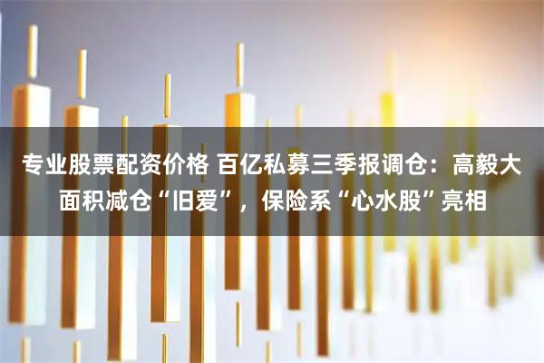 专业股票配资价格 百亿私募三季报调仓：高毅大面积减仓“旧爱”，保险系“心水股”亮相